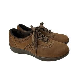 SAS Tripad Comfort Shoes Womens 9 Narrow Brown Leather